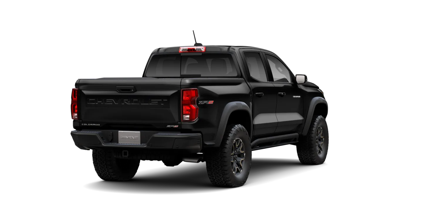 2026 Chevrolet Colorado ZR2 in Black, GMC studio render, stock number 26C368, in stock at Charlie Obaugh in Staunton, Virginia