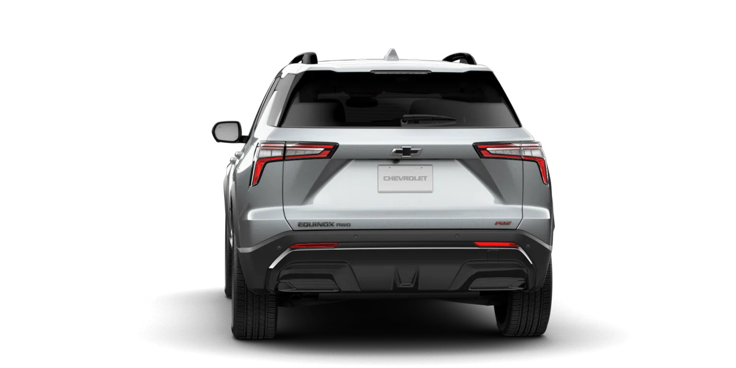 2027 Chevrolet Equinox RS in Sterling Gray Metallic, GMC studio render, in stock at Charlie Obaugh in Staunton, Virginia