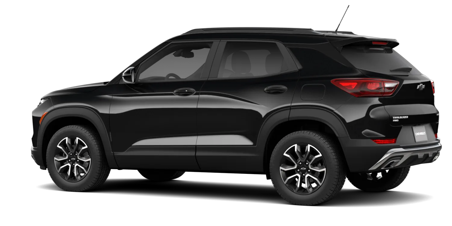 2026 Chevrolet TrailBlazer ACTIV in Mosaic Black Metallic, GMC studio render, in stock at Charlie Obaugh in Staunton, Virginia